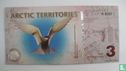 Artic Territories 3 Polar Dollars 2011 - Afbeelding 1