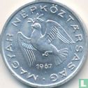 Hongrie 10 fillér 1967 - Image 1