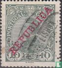 Manuel II avec impression REPUBLICA - Image 1