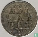 Holland 1 duit 1757 - Image 1