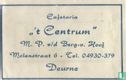 Cafetaria " 't Centrum" - Image 1