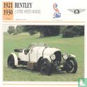 Bentley 3 liter Speed Model
