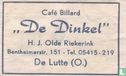 Café Billard "De Dinkel" - Image 1