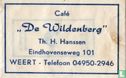 Café "De Wildenberg"