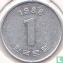 Corée du Sud 1 won 1988