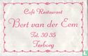 Café Restaurant Bert van der Eem