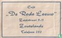 Café "De Rode Leeuw"