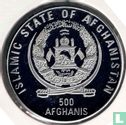 Afghanistan 500 afghanis 1999 (PROOF) "Millennium"