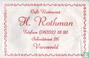 Café Restaurant H. Rothman - Image 1