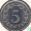 Malta 5 Cent 1977