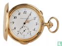 Heures Repetition Quarts Taschenuhr Chronographe 14k Gold