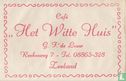 Cafe "Het Witte Huis" - Bild 1
