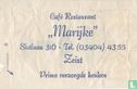 Café Restaurant "Marijke"