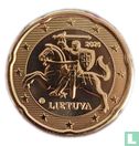 Litouwen 20 cent 2026