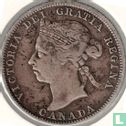 Canada 25 cent 1886