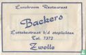 Lunchroom Restaurant Backers
