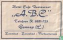Hotel Café Restaurant "A.B.C." - Image 1