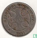 Kolumbien 50 Centavos 1921 (Leprakolonie-Münzen)