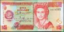 Belize, 5 dollars, 1999
