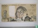 France, 500 francs, 1980 