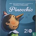Italien 2 Euro 2026 (REVERSE PP) "200. Geburtstag von Carlo Collodi - Pinocchio"