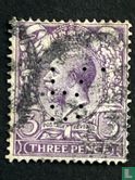 George V, 3 pence