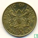 Kenia 10 cents 1991 - Afbeelding 1