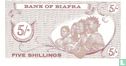 Biafra 5 Shillings (met zonnestralen) - Afbeelding 2