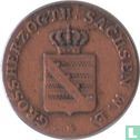 Saxe-Weimar-Eisenach 1 pfennig 1851 - Image 2