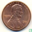 Verenigde Staten 1 cent 1986 (zonder letter) - Afbeelding 1