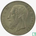 België 5 francs 1875 - Afbeelding 2