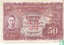 Malaya 50 Cents - Image 1