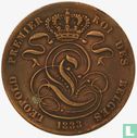 België 5 centimes 1833 - Afbeelding 1