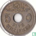 Egypte 5 milliemes 1917 (AH1335 - zonder H) - Afbeelding 2