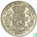 België ¼ franc 1849