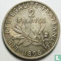 Frankrijk 2 francs 1898 - Afbeelding 1