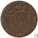 België 1 centime 1907 (FRA) - Afbeelding 1