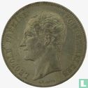 Belgien 5 Franc 1849 (Barhäuptig - kleiner 9) - Bild 2