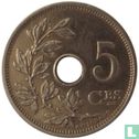 Belgien 5 Centime 1901 (FRA - Typ 3) - Bild 2
