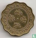 Hong Kong 20 cents 1976 - Afbeelding 1