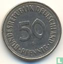 Germany 50 pfennig 1950 (BUNDESREPUBLIK DEUTSCHLAND - G) - Image 2