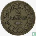 Belgique 2 francs 1835 - Image 1