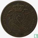 Belgium 1 centime 1857 (type 1) - Image 1