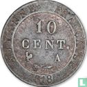 Frans-Guyana 10 centimes 1818 - Afbeelding 1