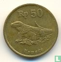 Indonésie 50 rupiah 1992 - Image 2