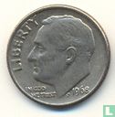 États-Unis 1 dime 1968 (sans lettre) - Image 1