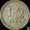 Halve cent 1834 Strafgevangenis Rotterdam - Image 1