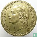 Frankrijk 5 francs 1946 (zonder letter - aluminium brons) - Afbeelding 2