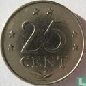 Antilles néerlandaises 25 cent 1976 - Image 2
