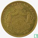 Belgique 20 francs 1878 - Image 2